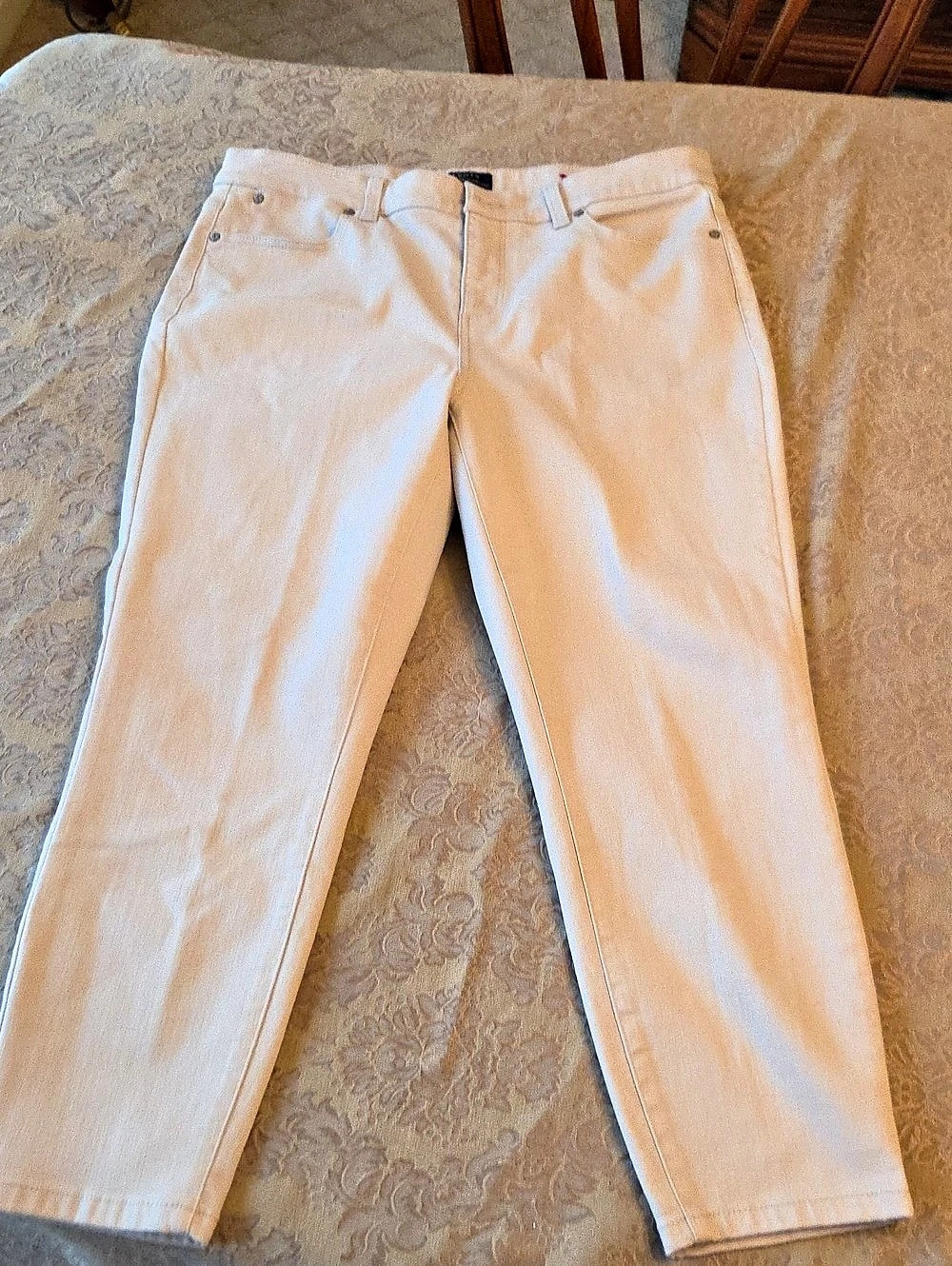 Talbots Simply Flattering Collection Straight Leg Pants in Grey Size 14 Like